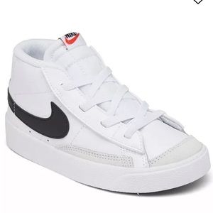 NIKE Toddler Kids Blazer Mid 77 Stay-Put Closure Casual Sneakers